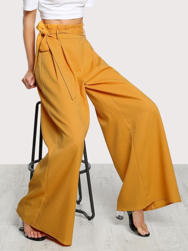 Pantalón bota campaña mostaza – Seven Store